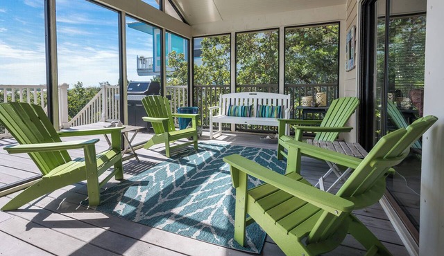 SALE~"SeaBatical"~Gulf Trace~Gulf, Lake, Park Views~Heated Pool~Beach Gear