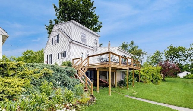 Serene Waterfront Home with In-Ground Pool, River Views, Spacious Deck, & Grill