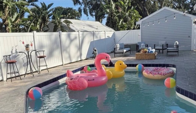 Spacious 4-bedroom house in serene Tampa with AC comfort