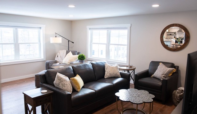 Spacious and Bright Downtown APT with River View
