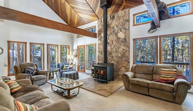 Spacious Angel Fire Cabin Near Skiing, Hiking, and Fishing