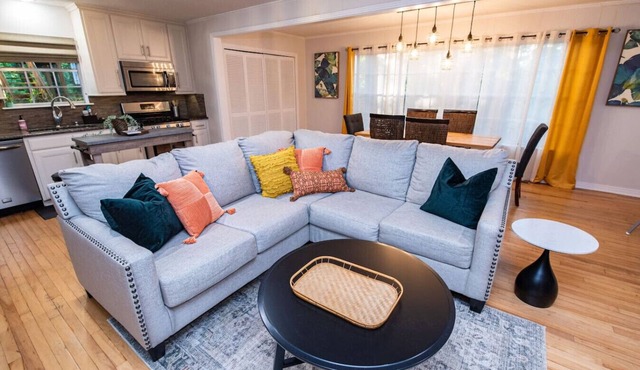 Spacious, stylish home with fenced yard!