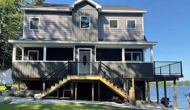 Sunset Blaze - One of the Best Lake Houses in Maine