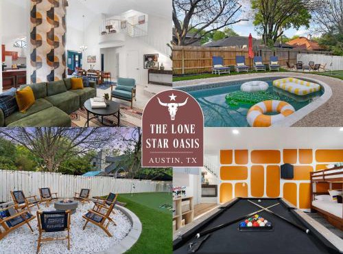 The Lone Star Oasis - Pool Karaoke & Game Room