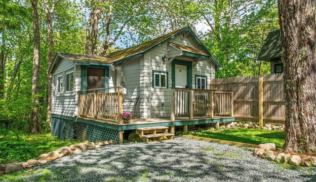 Trailside Cabin with Screened Sunroom, AC & Pets