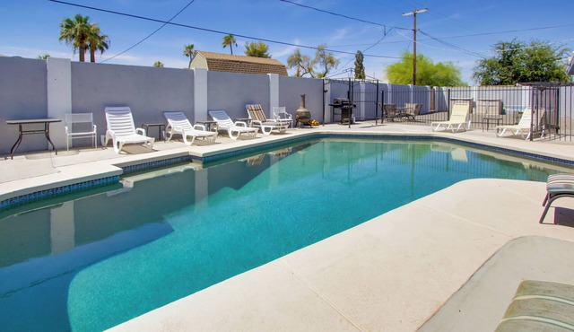 Ultimate Phoenix Group Getaway: Patio + Pool! in Phoenix