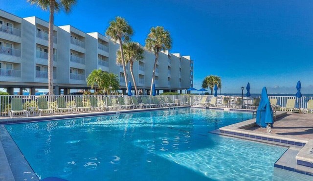 Waterfront, Heated Pool, Balcony, and Serene Views