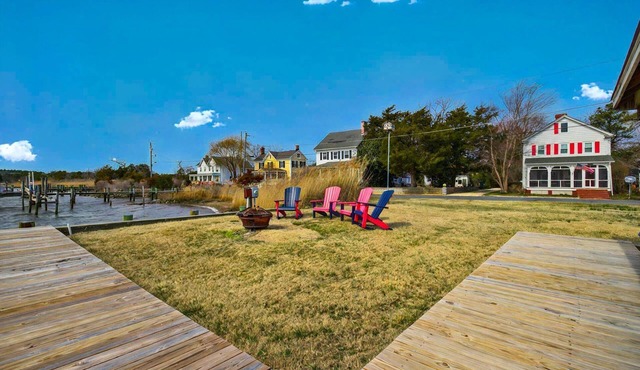 Waterfront Historic Gem w/Kayaks & Fire Pit