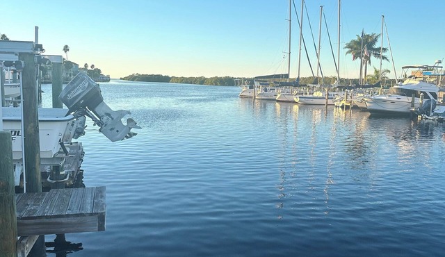 Waterfront Home in Gulf Harbors with Deepwater Access to Gulf with No Bridges