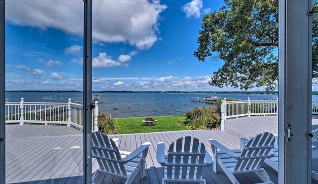 Waterfront Leonardtown Retreat w/Dock Access!