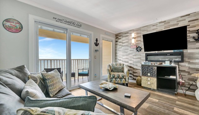 Waterview Balcony Condo & Fireplace | Heated Pool