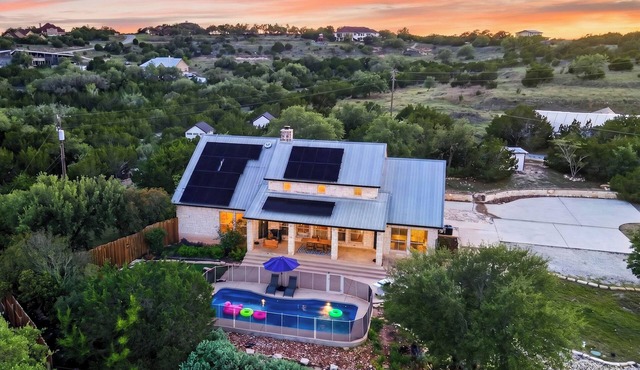 Wellness Home + Recording Studio + Pool + Sauna | Hill Country | Bonham Retreat