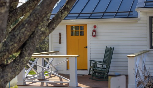 Luxury Cabin, 1 King Bed, Park View