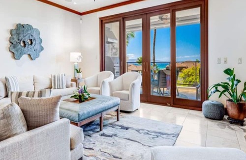 Wailea Condo | Aloha Kai Suite at Wailea Beach Villas. Penthouse 205. Ocean View. 3 BR/3 BA