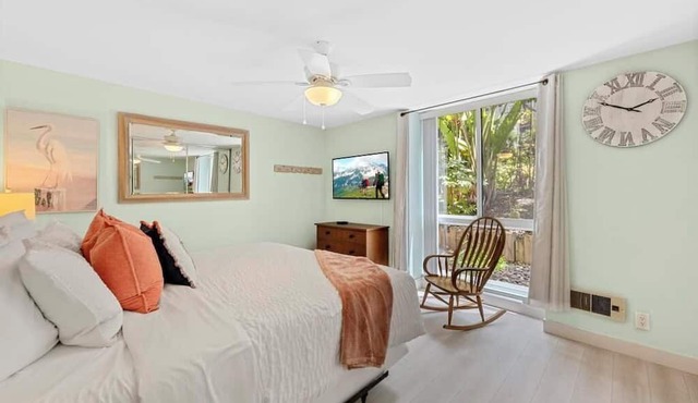 Ground floor condo with grassy area, quick Beach Access, G33 North Coast Village