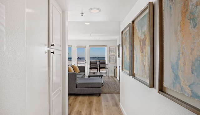 Overlook the ocean and pier in this 2 Bedroom/2 Bath